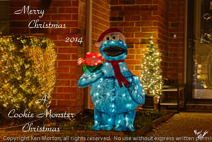 Cookie Monster Christmas
