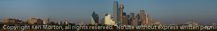 Dallas Skyline Panorama