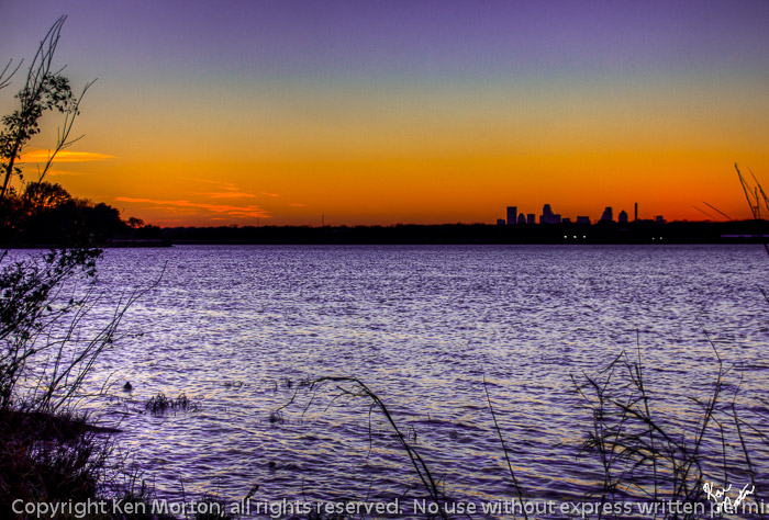 Fourth Day of the New Year Sunset