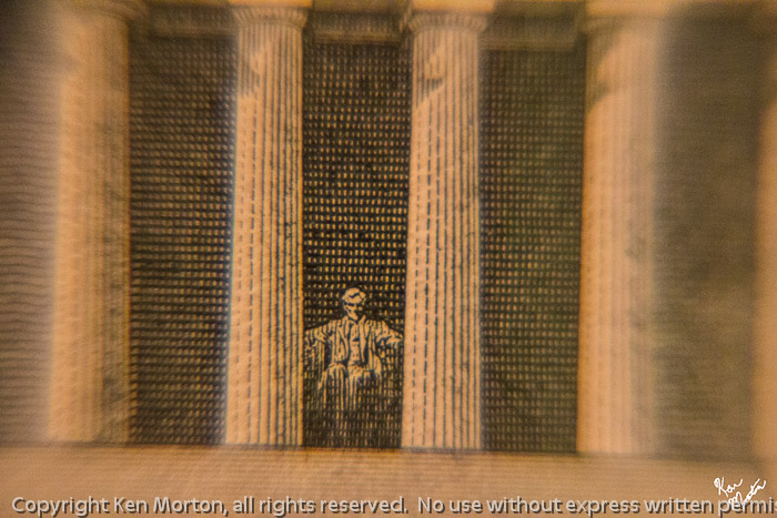 Lincoln Memorial From A Five Spot 2