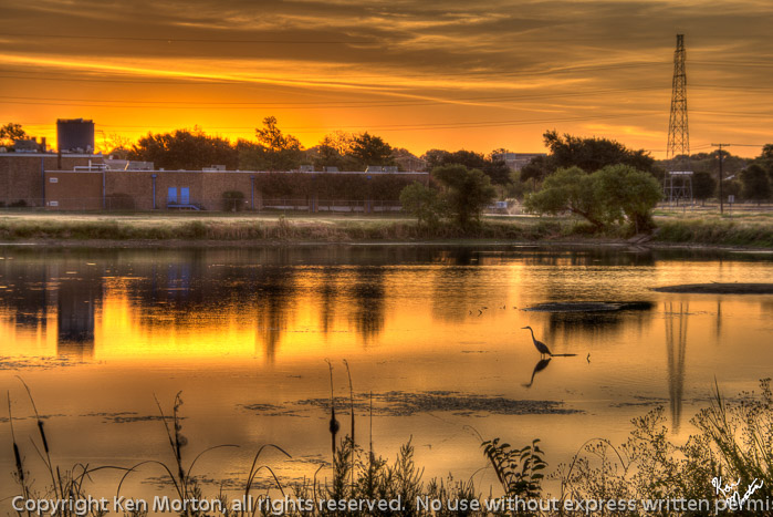 Sunrise At Ken Goode Park 2015-10-03
