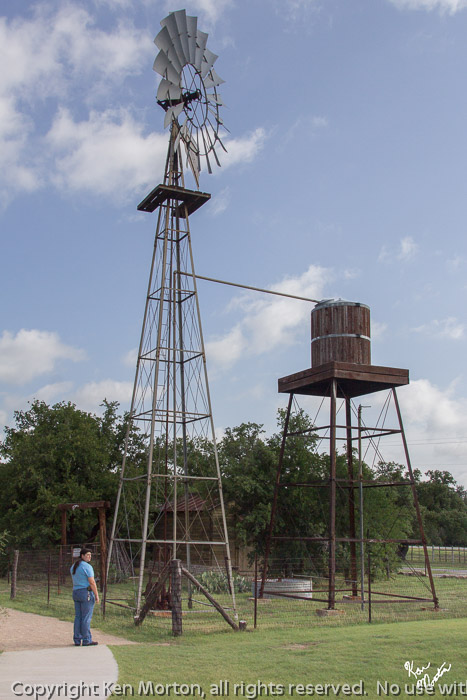 Mindy and Windmill-Water Tower