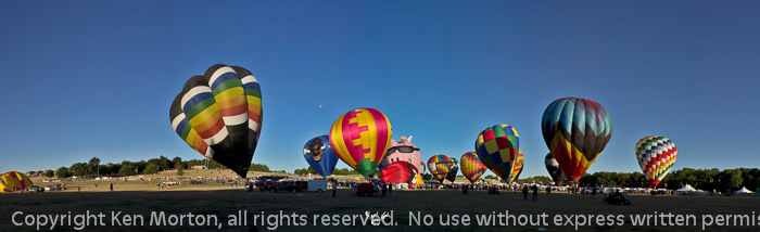 Plano Balloon Festival 2013 Panorama